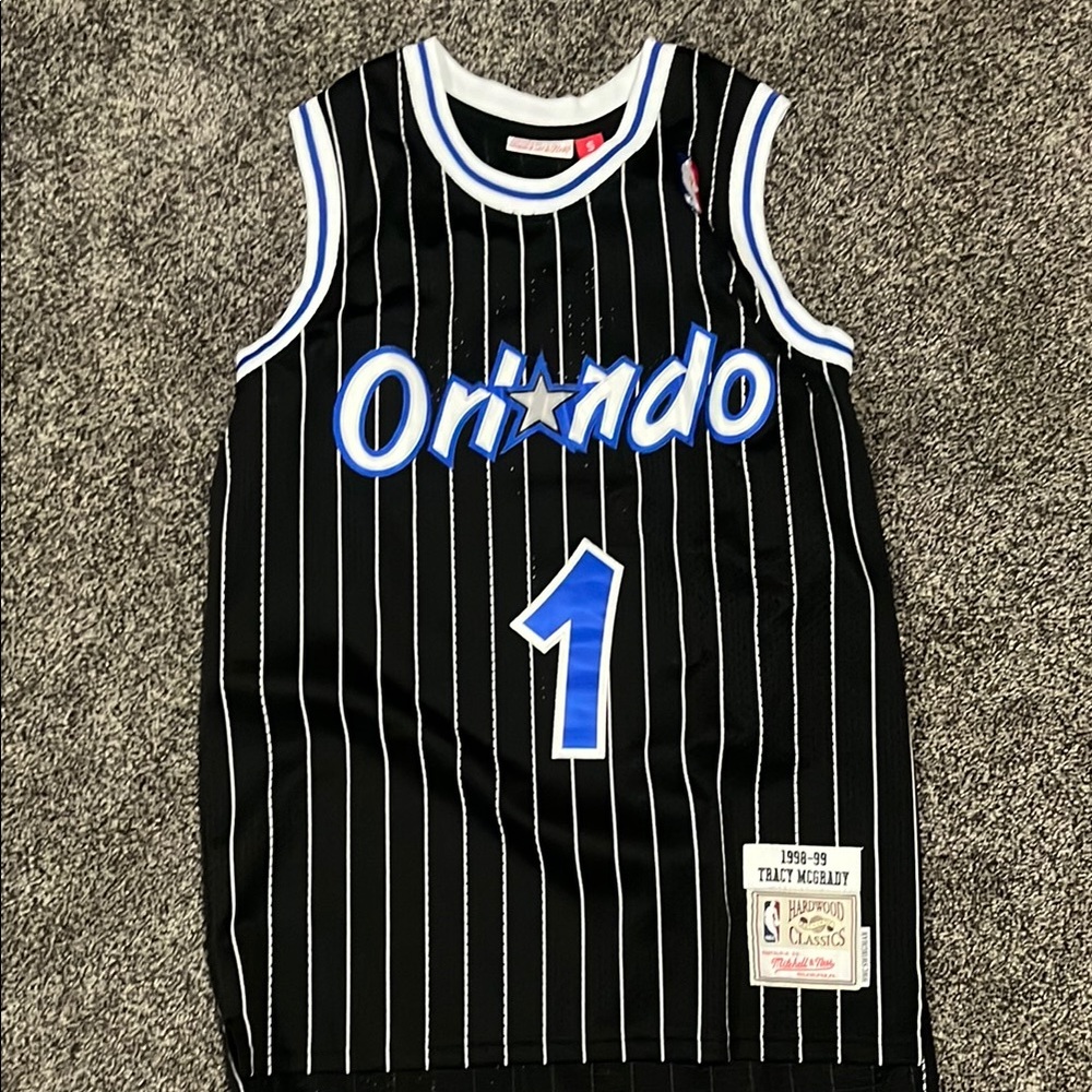 Orlando Magic Black and Blue Jersey